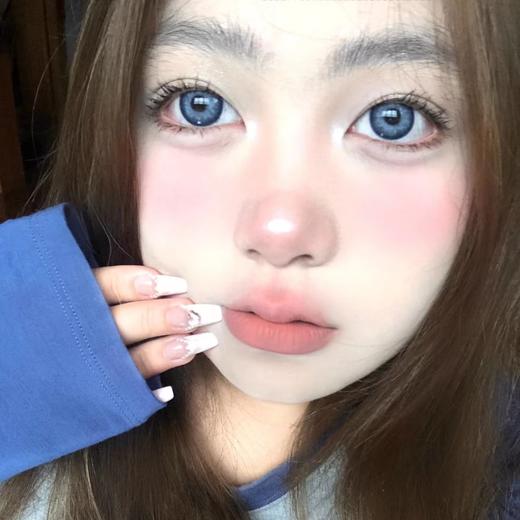 正品年抛| Licheechee系列悉尼蓝美瞳 | 直径14.5着色直径13.7 | 韩国产 商品图3