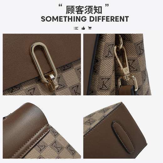 Safiya/索菲娅 2023新款爆款手提包托特包时尚单肩包女式斜挎包女包SF9140069Y 商品图5