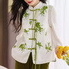 改良唐装新中式，重工刺绣坎肩无袖马甲外套OG-A9311 商品缩略图1