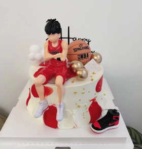 篮球小子蛋糕