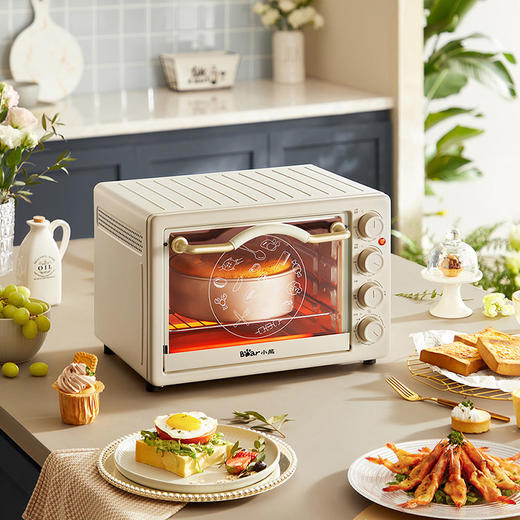 【小程序】小熊电烤箱 DKX-C20M3 米白色 机械式控制 商品图4