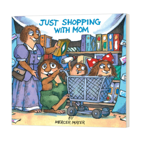 英文原版绘本 Just Shopping with Mom Little Critter 小怪物系列 跟妈妈一起购物 英文版 进口英语原版书籍