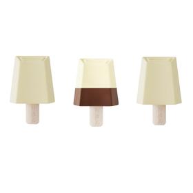 供【钟薛高】轻牛乳*4半半巧巧*3提子牛乳*3 钟薛高，采百家之姓汇“钟薛高”之名，是地道的中式雪糕品牌， 雪糕采用独特的中式瓦片型设计，辅以顶部“回”字花纹，意为“回归”本味。