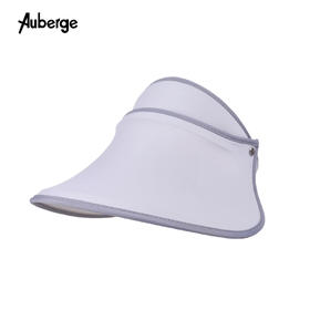Auberge艾比 防晒帽空顶帽成人款（浅灰色）