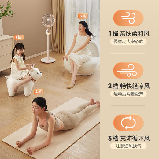 【卡蛙】流萤风空气循环扇 商品图4