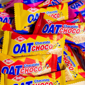 旺帝麦片巧克力棒400g营养麦片