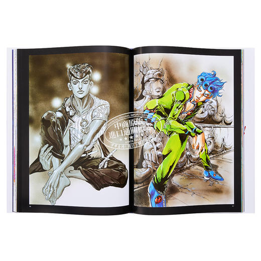 画集 JOJO的奇妙冒险画集 JOJO A-GO！GO！ 荒木飞吕彦 ジョジョの奇妙な冒険  集英社 日文原版画集 商品图4