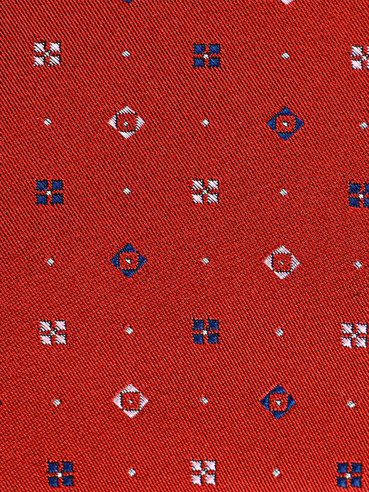 callisto红色全桑蚕丝领带 FQCTE068C 商品图3