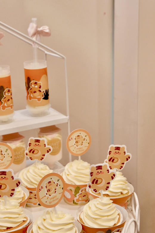 老虎主题双胞胎百日宴 商品图1