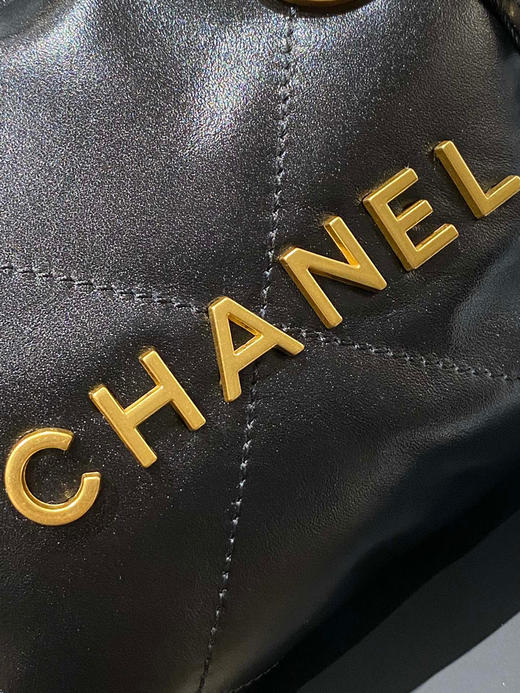 顶级版本迷你22bag-黑金 商品图8