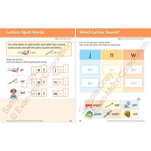 【安潇推荐】Smart Start Phonics and Spelling 聪慧启蒙系列 自然拼读套装 商品图3