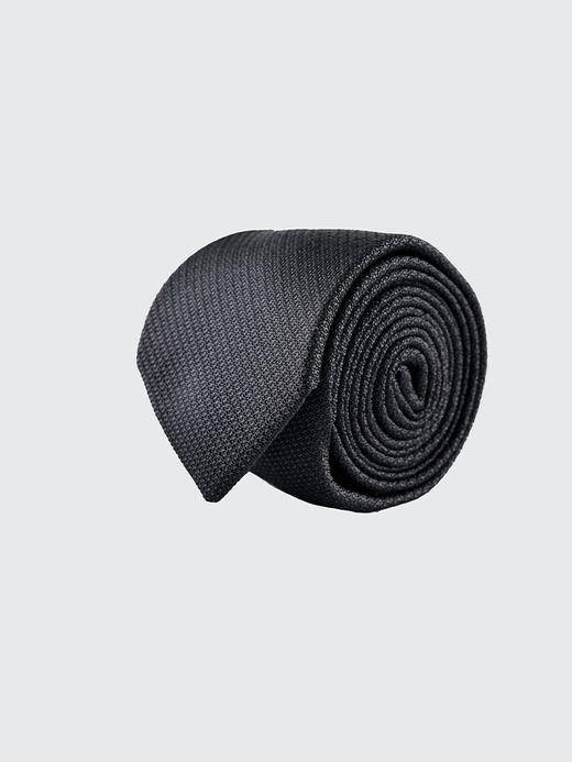 callisto深灰色全桑蚕丝领带 FRCTE023C 商品图2