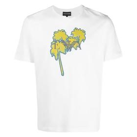 E ARMANI T恤衫男  3R1T6U1JQ4Z-0101 .100%COTTON