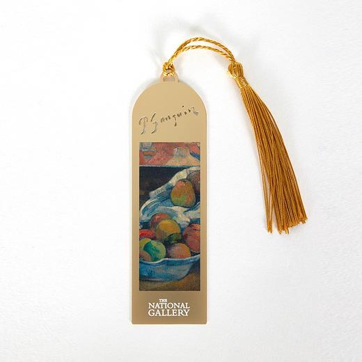 The National Gallery大师系列 莫奈高更 鸢尾花窗前果盘和酒杯 铜复古书签明信片套装 商品图3