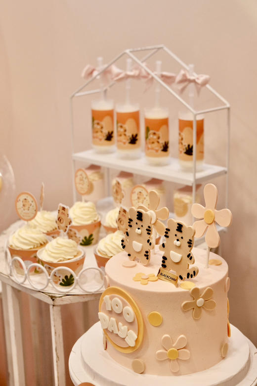 老虎主题双胞胎百日宴 商品图2