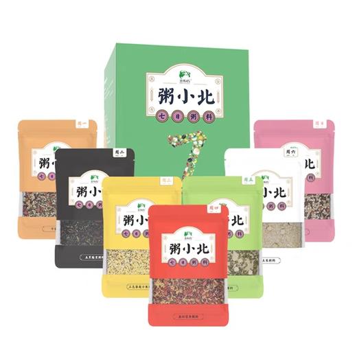 【粥小北】七日五谷杂粮粥小北120g*7袋 商品图1