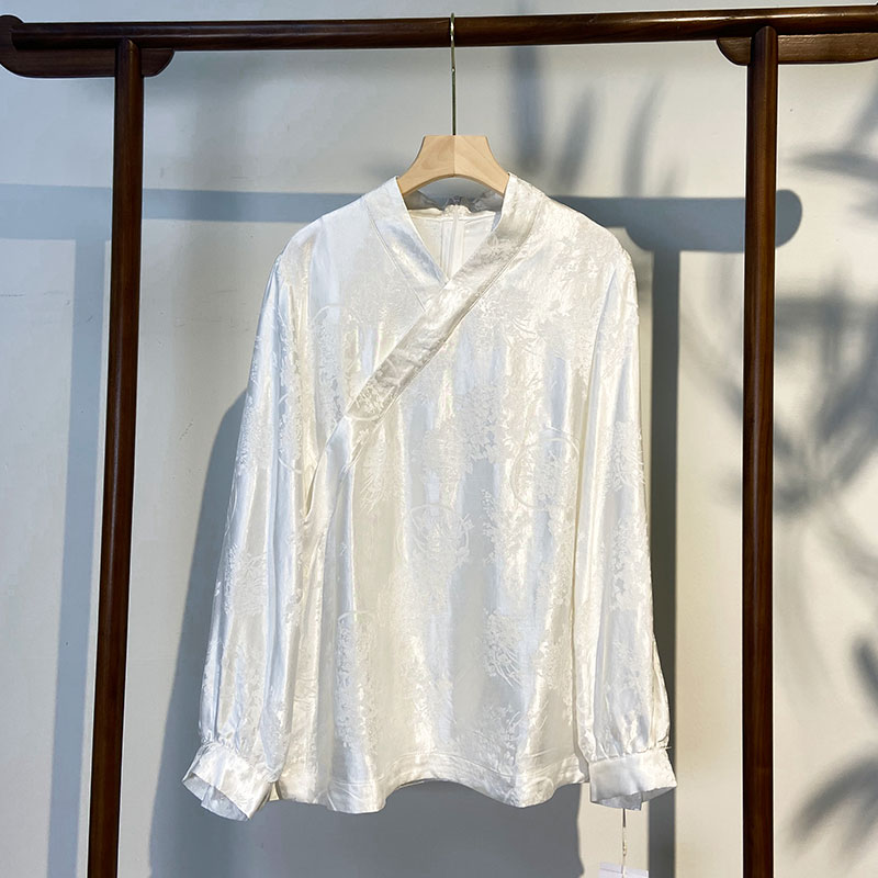 R230487天丝提花衬衫