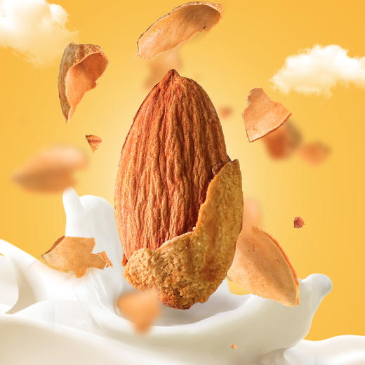 花蜜家巴旦木(薄壳)108g/2袋新鲜饱满 酥脆可口 商品图1