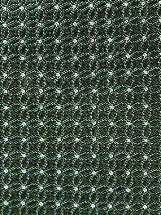 callisto绿色全桑蚕丝领带 FRCTE051C 商品图3