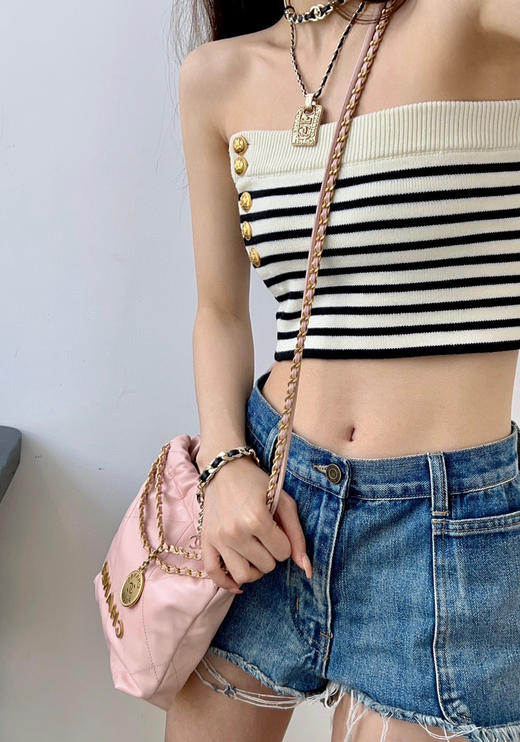 顶级版本迷你22bag粉色 商品图5