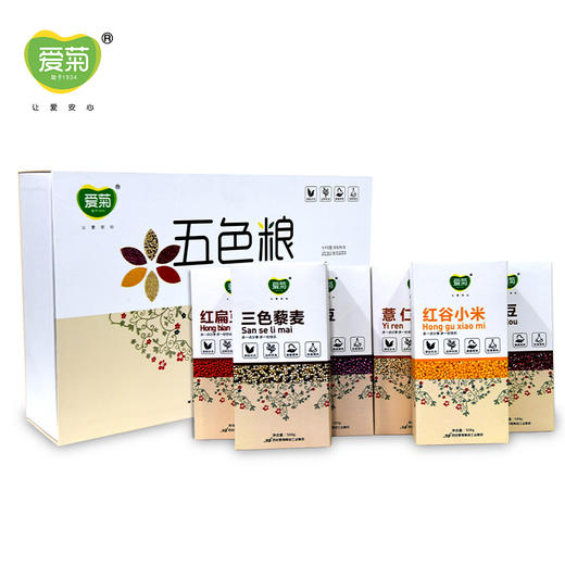 五色粮杂粮礼盒500g*6 商品图2