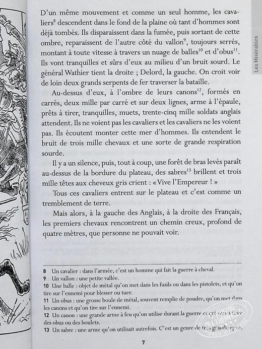 【中商原版】法语视听阅读B1 悲惨世界T3卷 音频 法文原版 Les Miserables Gavroche T3 法文阅读教材 Victor Hugo 雨果 商品图6