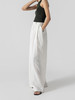 322工房搭配衣橱棉混纺休闲西裤2023春夏款百搭女士阔腿长裤B046 商品缩略图3