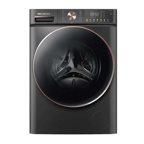 美菱 洗衣机 MG100-RS1H100B 滚筒洗衣机10公斤全自动大容量滚筒家用变频除螨巴氏除菌多种洗涤程序高效除渍