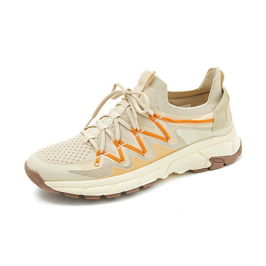 西遇户外休闲运动鞋男新款机能风网面透气软底低帮跑鞋20035533 商品图0