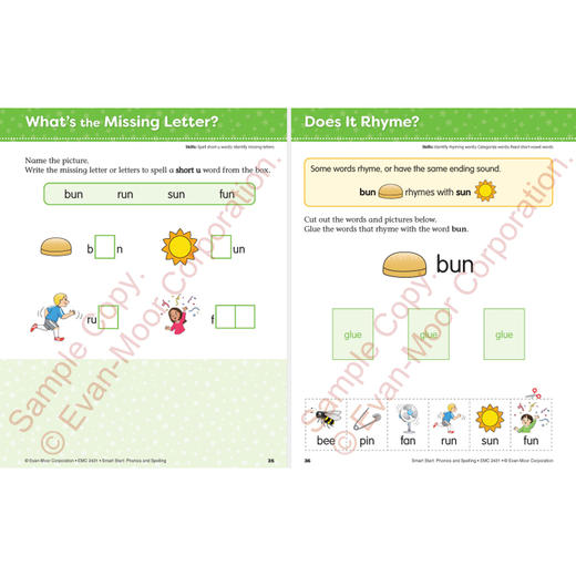 【安潇推荐】Smart Start Phonics and Spelling 聪慧启蒙系列 自然拼读套装 商品图2