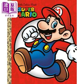 【中商原版】Super Mario Little Golden Book (Nintendo) 任天堂超级马里奥小金书 英文原版进口绘本卡通动画故事书