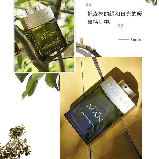 BVLGARI宝格丽城市森林绿意男士淡香EDP香水木质调持久60ml【CDF】 商品图5