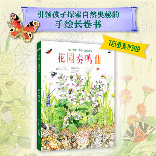 《一卷一视界:手绘自然长卷书》3本精装8开 商品图3