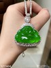老坑玻璃帝王绿黄阳佛公吊坠【3211604】具体价格微信咨询 商品缩略图3
