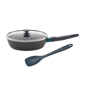 ZW-NS103 ZWILLING Now Marble 28cm 加高多用不粘深煎锅附小号硅胶铲