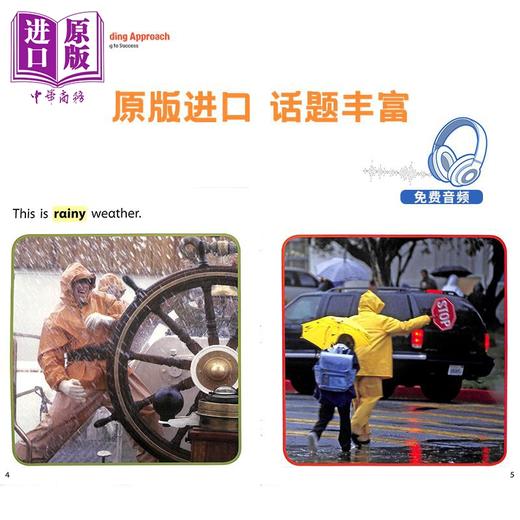 预售 【中商原版】美国国家地理科学入门1级天气和季节读本5册 National Geographic Science L1 Weather and Seasons 蓝思值BR含音频资源 商品图4
