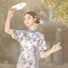 改良少女款圆襟日常，休闲中国风轻薄旗袍XL-23037 商品缩略图3