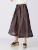 XIAOYU|松紧腰双层丝棉裙裤232KZ054 商品缩略图2
