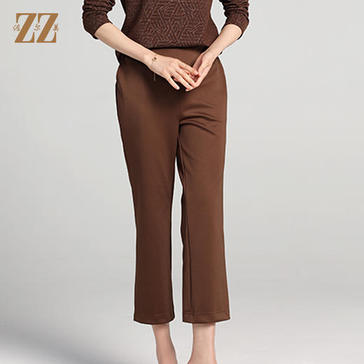 佐尔美春秋新款 时尚百搭长裤女E23KC12 商品图3