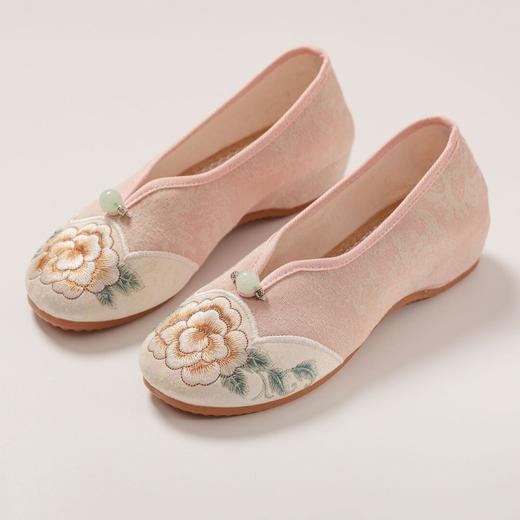 【 容颜】北京绣花布鞋，民族风低跟中国风旗袍单鞋MZ-容颜 商品图4