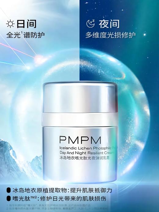 【修复光损伤】PMPM光盾乳霜光损晒后修护保湿乳补水滋润屏障面霜50g 商品图2
