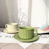 奶fufu咖啡杯陶瓷家用下午茶杯碟套装高颜值ins马卡龙杯子牛奶杯 商品缩略图1