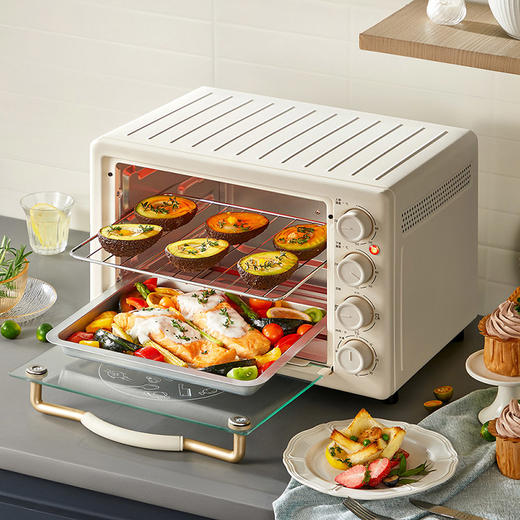 【小程序】小熊电烤箱 DKX-C20M3 米白色 机械式控制 商品图6