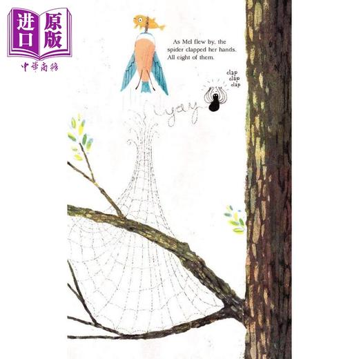 【中商原版】Mel Fell 凯迪克银奖 小鸟掉下来了 英文原版 进口图书 儿童绘本 动物故事图画书 获奖绘本 精装绘本 商品图3