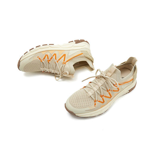 西遇户外休闲运动鞋男新款机能风网面透气软底低帮跑鞋20035533 商品图2