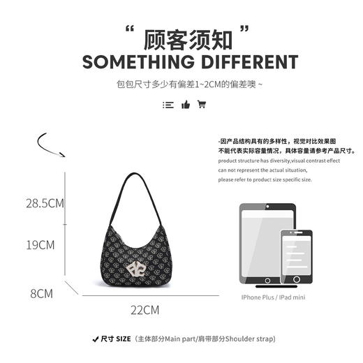 Safiya/索菲娅 2023新款爆款包包女腋下包时尚单肩包女式斜挎包女包 SF9151063Y 商品图4