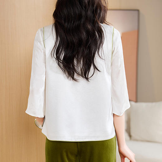 改良唐装新中式，重工刺绣坎肩无袖马甲外套OG-A9311 商品图2