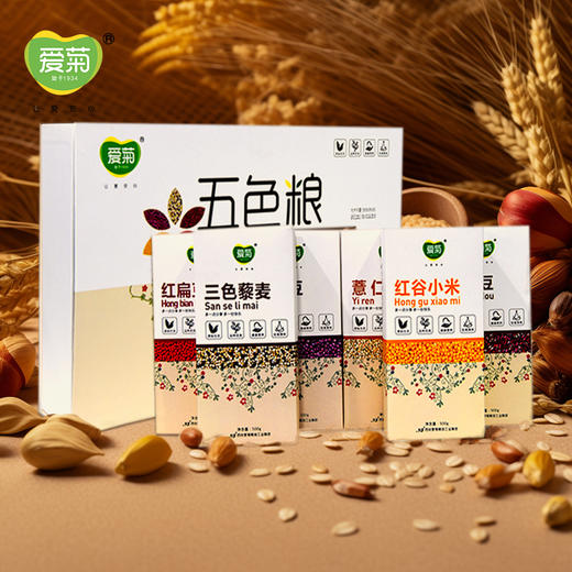 五色粮杂粮礼盒500g*6 商品图3