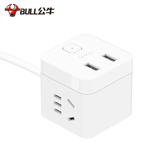 BULL公牛小魔方USB插座 UUTQ12 商品图0