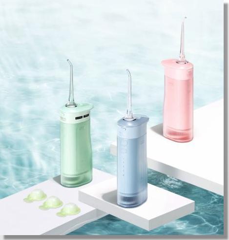 【团购展示】素士便携抽拉式冲牙器W1 商品图0